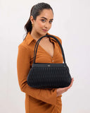 WAVE SHOULDER BAG BLACK
