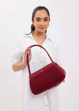 WAVE SHOULDER BAG RED