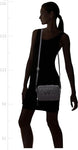 GUESS MINI DBL ZIP CROSSBODY CLING BAG