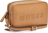 GUESS MINI DBL ZIP CROSSBODY CLING BAG