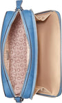 GUESS MINI DBL ZIP CROSSBODY CLING BAG