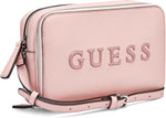 GUESS MINI DBL ZIP CROSSBODY CLING BAG